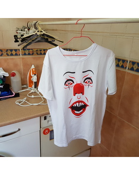 Camiseta del payaso IT Pennywise de la película de 1990 basada en la novela de Stephen King