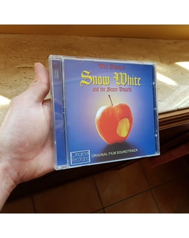 Blancanieves y los siete enanitos de Walt Disney banda sonora en CD en inglés edición británica