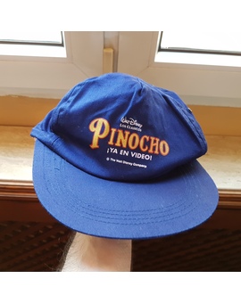 Gorra de Pinocho de Walt Disney del año 1995