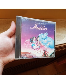 Banda sonora de Aladdín en CD de Walt Disney del año 1994 precintada