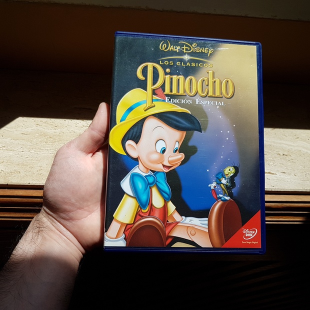 Pinocho de Walt Disney edición especial en DVD del año 2003