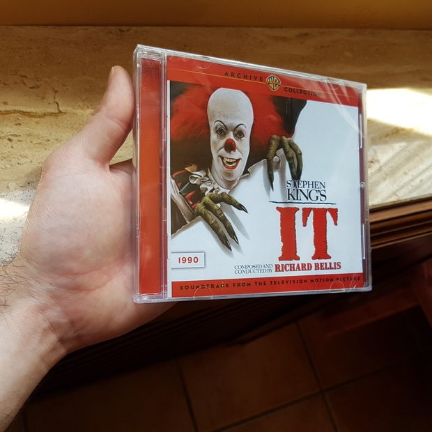 Banda sonora en CD de Stephen King'S IT (ESO) 1990 edición estadounidense