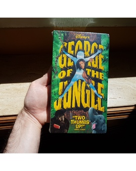 George de la jungla de Walt Disney en VHS nueva del año 1997 edición estadounidense