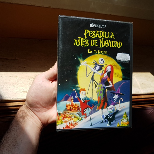 Pesadilla antes de Navidad de Tim Burton y Walt Disney en DVD del año 2001 nueva