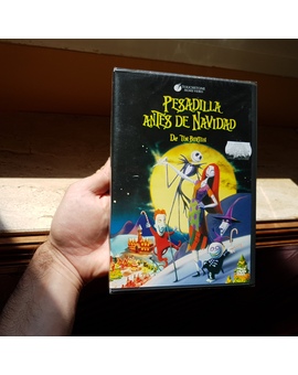 Pesadilla antes de Navidad de Tim Burton y Walt Disney en DVD del año 2001 nueva