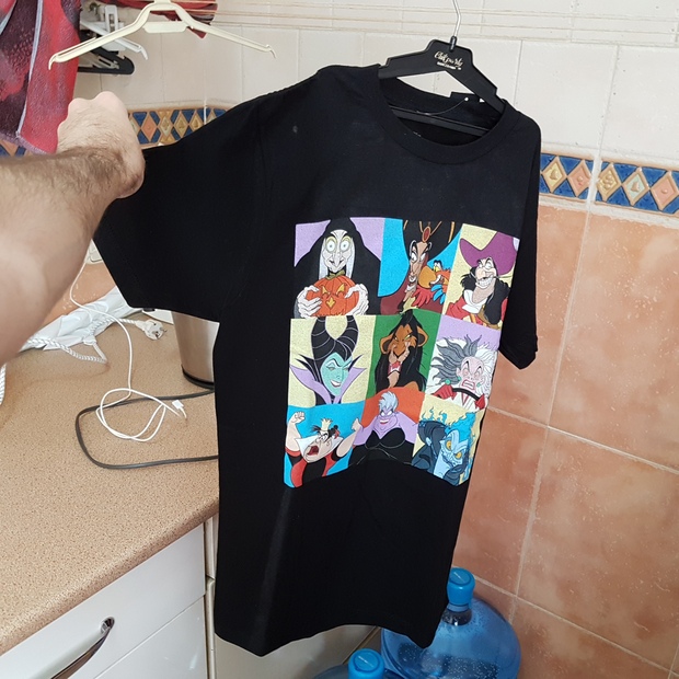 Camiseta de los villanos de Walt Disney