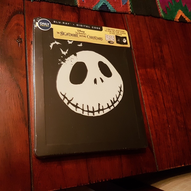 Pesadilla antes de Navidad de Tim Burton y Walt Disney Blu-ray estadounidense