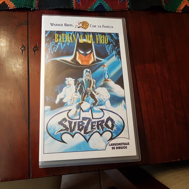 Batman & Mr.Frío SubZero VHS del año 1998