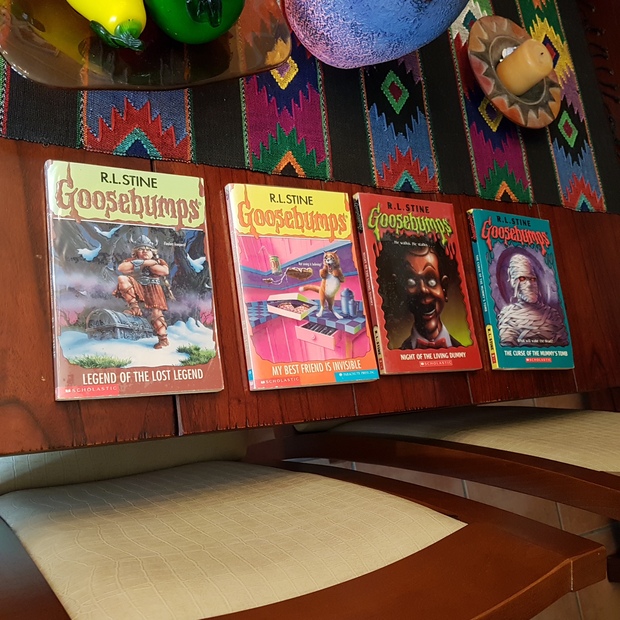 R.L.Stine Pesadillas ediciones de U.S.A.