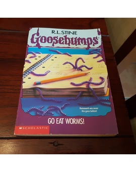 R.L.Stine Pesadillas ¡Vete a comer gusanos! edición de U.S.A.