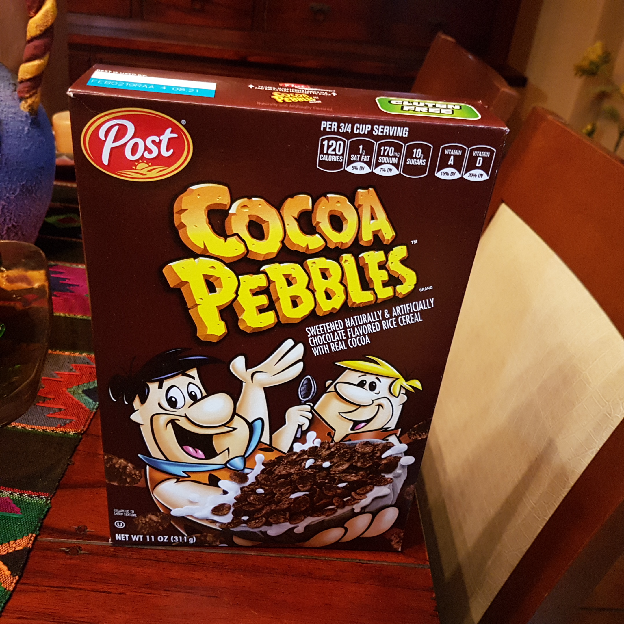 Cereales de Los Picapiedra americanos