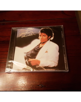 CD del álbum Thriller de Michael Jackson reedición definitiva estadounidense del año 2014