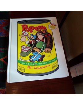 Libro cómic de Popeye 90 Aniversario 2019