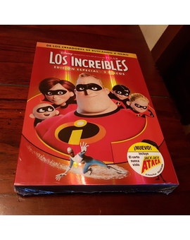 Los Increíbles de Walt Disney Pixar edición especial 2 discos DVD del año 2004 nuevo
