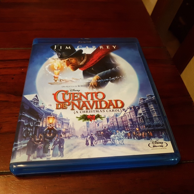 Cuento de Navidad de Walt Disney protagonizada por Jim Carrey Blu-ray
