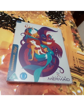 La sirenita de Walt Disney 1989 edición metálica especial Mondo 2018 Blu-ray