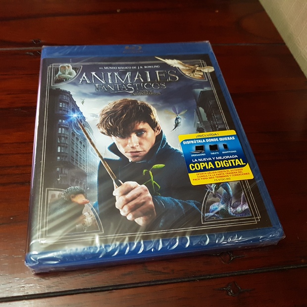 Animales fantásticos y dónde encontrarlos Blu-ray