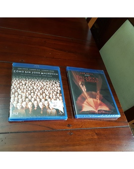 Cómo ser John Malkovich y En la boca del miedo en Blu-ray