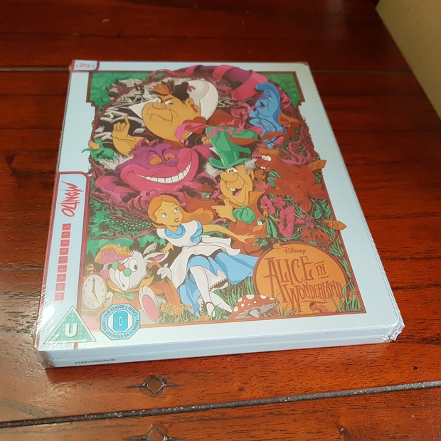 Alicia en el país de las maravillas de Walt Disney 1951 edición metálica especial Mondo 2019 Blu-ray