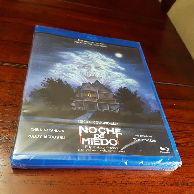 Noche de miedo de Tom Holland 1985 edición coleccionista especial Blu-ray