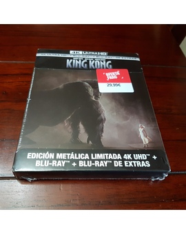 King Kong 2005 edición metálica Ultra HD Blu-ray