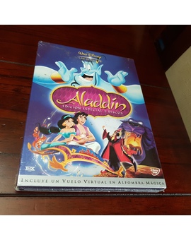 Aladdín de Walt Disney edición especial 2 discos DVD del año 2004 nuevo