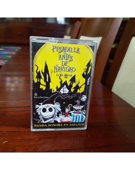 Pesadilla antes de Navidad de Tim Burton y Walt Disney banda sonora en cassette del año 1994