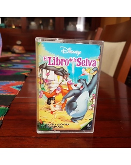 El libro de la selva de Walt Disney banda sonora en cassette del año 1998