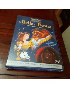 La Bella y la Bestia de Walt Disney 1991 edición especial limitada DVD del año 2002