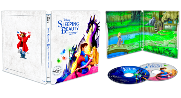 La Bella Durmiente de Walt Disney 1959 edición aniversario The Signature Collection steelbook USA