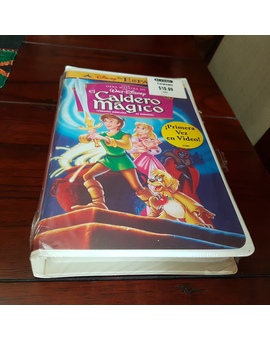 El caldero mágico de Walt Disney primera edición en VHS del año 1998 nueva