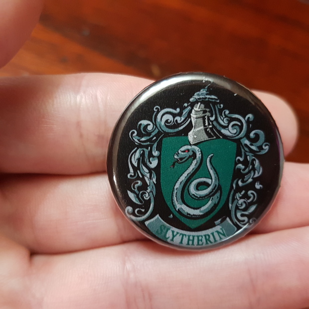 Chapa Slytherin de Harry Potter
