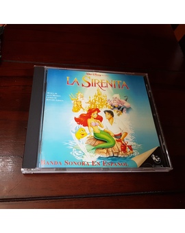 La Sirenita de Walt Disney banda sonora en CD del año 1994