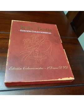  La Bella y la Bestia de Walt Disney 1991 edición coleccionistas de 2 discos DVD del año 2002