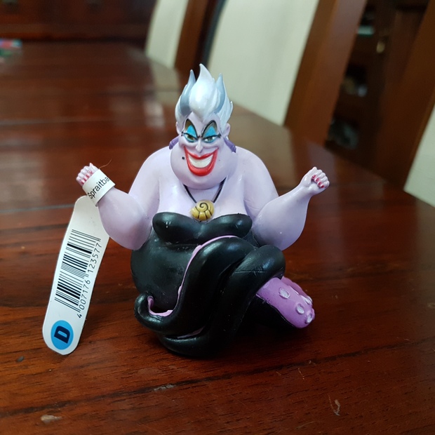 Figura Úrsula de La Sirenita de Walt Disney 1989