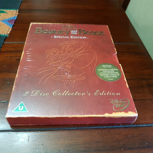 La Bella y la Bestia de Walt Disney 1991 edición especial de 2 discos DVD UK del año 2002 precintada