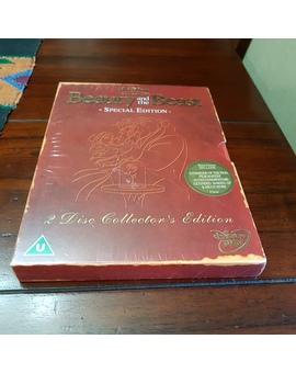 La Bella y la Bestia de Walt Disney 1991 edición especial de 2 discos DVD UK del año 2002 precintada