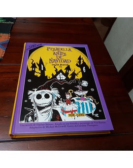 Libro Pesadilla antes de Navidad de Tim Burton y Walt Disney año 1994