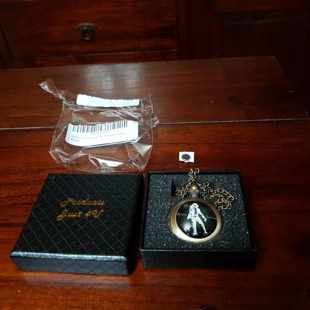 Reloj de bolsillo Michael Jackson "Smooth Criminal"