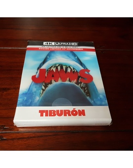Tiburón de Steven Spielberg edición limitada especial lenticular 45º aniversario Ultra HD Blu-ray