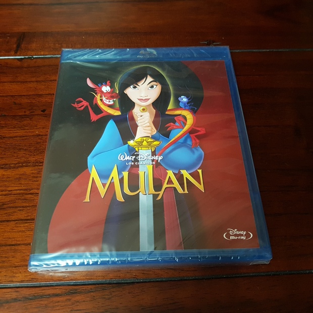Mulán de Walt Disney 1998 nueva edición del año 2020 Blu-ray