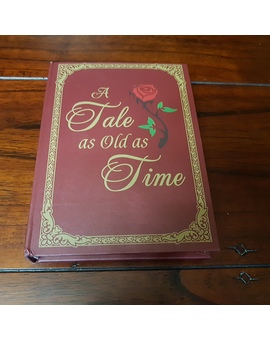 Libro de cuento de hadas de La Bella y la Bestia 1991 de Walt Disney