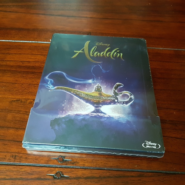  Aladdín de Walt Disney Live Action 2019 Blu-ray steelbook