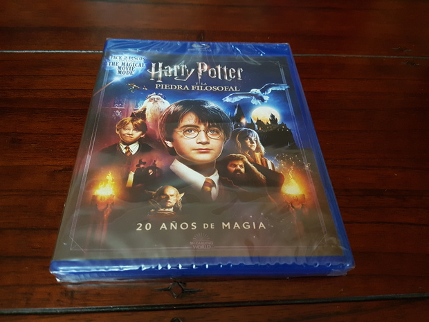 Harry Potter y la piedra filosofal Edición Especial 20 Aniversario Blu-ray