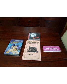 Aladdín y el rey de los ladrones DVD, Basil, el ratón superdetective, Cruella De Walt Disney