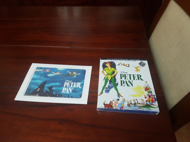  Peter Pan 1953 de Walt Disney Edición 70 Aniversario U.S.A. Blu-ray