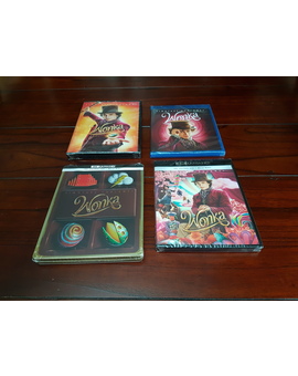 Wonka 4K Ultra HD, Blu-ray y DVD