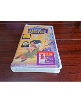 El Jorobado de Notre Dame 1996 Walt Disney primera edición VHS U.S.A. 1997 precintada