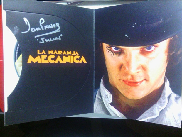 "La naranja mecánica" firmada por David Prowse