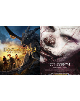 Críticas directo a dvd #1 Dragonheart 3 & Clown